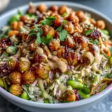 Peanut Chickpea Protein Bowl