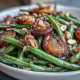 Roasted Garlic Green Beans