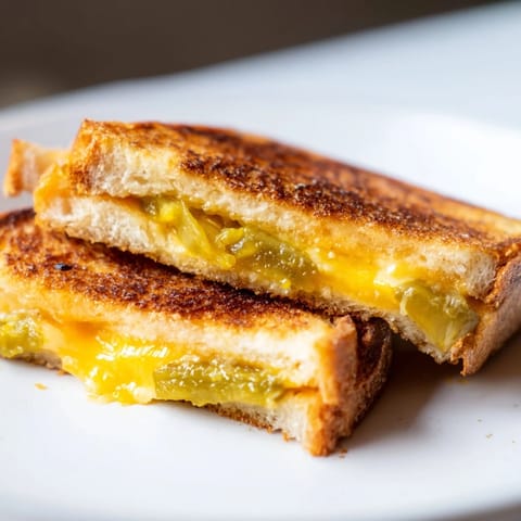 Cheddar Jalapeño Grilled Cheese