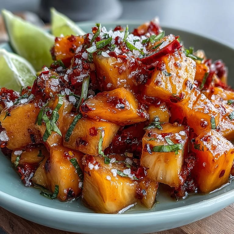 Vibrant fruit cups featuring ripe mango cubes tossed with lime and Tajín, perfect for picnics or beach outings.