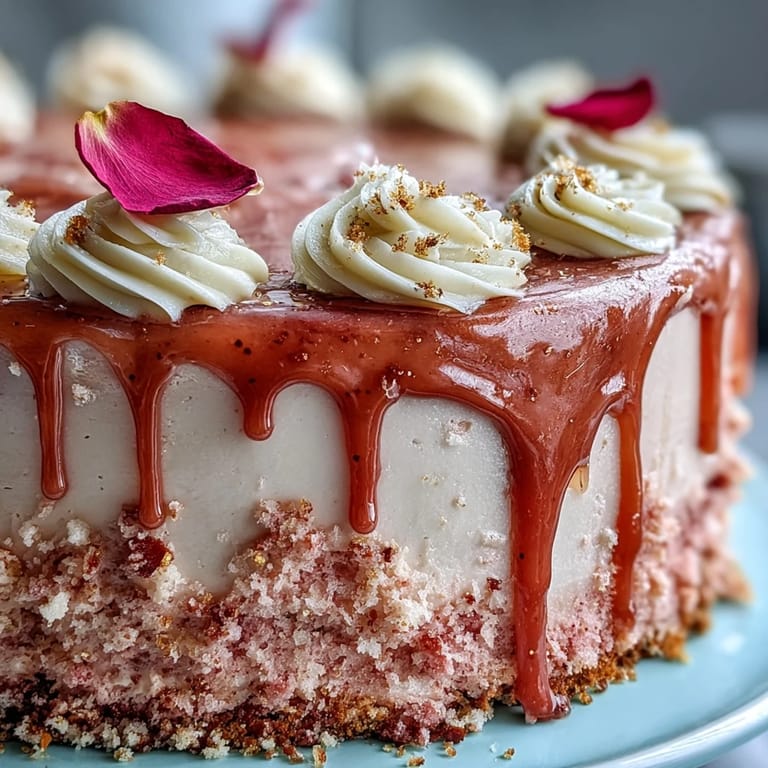 Delicious Bridal Shower Rosé Velvet Cake, perfect for festive celebrations.
